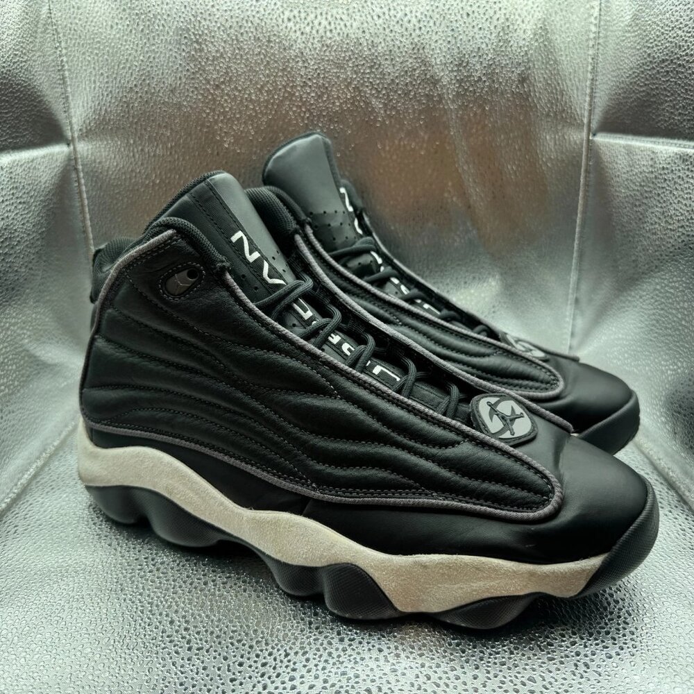 Size 12 Jordan Pro Strong‎ Mens Black White Comfort Athletic Shoes DC8418-002